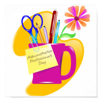 Administrative Professionals Day Design posters by doonidesigns Administrative Professionals Day Design posters