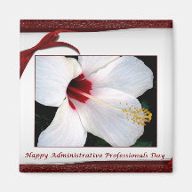 Administrative Professionals Day Floral Fridge Magnets