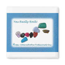 Administrative Professionals Day You Really Rock Fridge Magnets