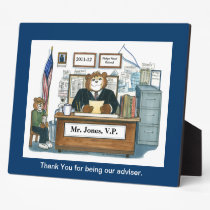 Administrator Award or Recognition Plaque