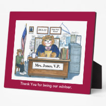 Administrator Award or Recognition Plaque