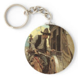 Admirable Outlaw by NC Wyeth Keychains