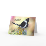 Admiral Butterfly Greeting Card