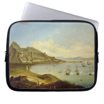 Admiral of the Blue Squadron Arriving at Gibraltar Laptop Computer Sleeve