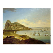 Admiral of the Blue Squadron Arriving at Gibraltar Post Cards