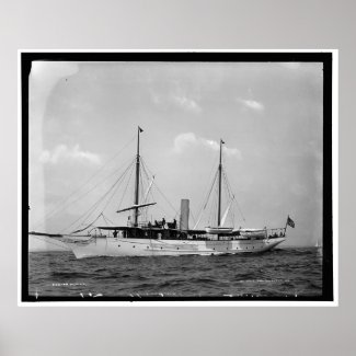 Admiral Steam Yacht, 1892-1900 print