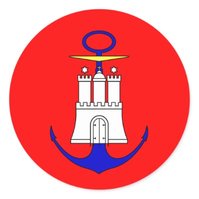 Admiralty   Hamburg, Germany Stickers by bestflag