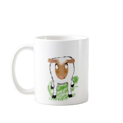Admiring Ewe Coffee Mugs by ZsTees