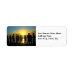 Admiring the Sunset Custom Return Address Labels