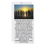 Admiring the Sunset photo cards