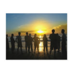 Admiring the Sunset Postcard