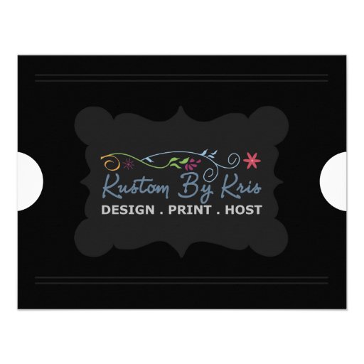 Admission Ticket 4.25x5.5 Invitations