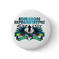 Admissions Representatives Gone Wild buttons