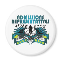 Admissions Representatives Gone Wild magnets by busybrain Admissions Representatives Gone Wild magnets