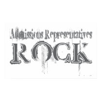 Admissions Representatives Rock posters by busybrain Admissions Representatives Rock posters