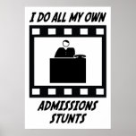 Admissions Stunts Print