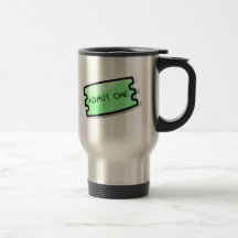 Admit One Ticket Coffee Mugs