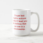 Admittance. Mugs