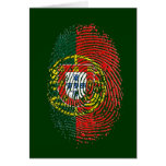 ADN Português (DNA) - Tugas Camisas e Presentes Card