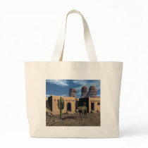 Adobe Dwellings and Burro Bag
