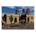 Adobe Dwellings and Burro cards