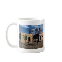 Adobe Dwellings and Burro Mug