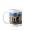 Adobe Dwellings and Burro mugs