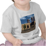 Adobe Dwellings and Burro T-shirts