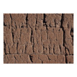 Adobe wall with Mexican influence Invite