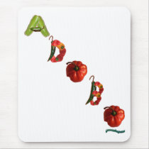 Adobo Chili Peppers Mouse Pads