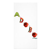 Adobo Chili Peppers Customized Photo Card