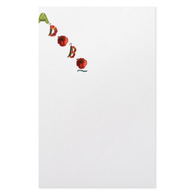 Adobo Chili Peppers Customized Stationery by chili_state