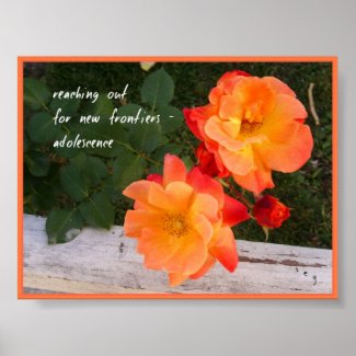 Adolescence Haiku Art Print