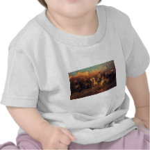 Adolf Schreyer Arab Horsemen On The March T-shirt