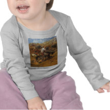 Adolf Schreyer Arab Warriors On A Hillside Tshirts
