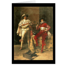 Adolphe Alexandre Lesrel Gentlemens Pleasures Cards