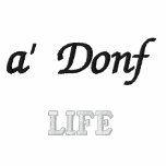aDonf Life Embroidered Shirt Mens