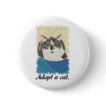 Adopt a cat promotion products buttons