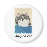 Adopt a cat promotion products magnets