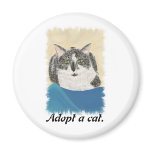 Adopt a cat promotion products magnets