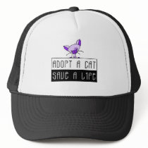 Adopt A Cat Save A Life Hat
