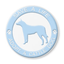 Adopt a Cattle Dog Magnet