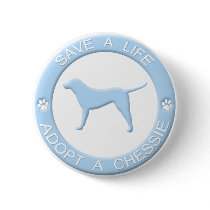 Adopt a Chessie Button by MenagerieMayhem Adopt a Chessie Button