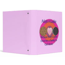 Adopt a Cookie Avery Binder