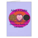 Adopt a Cookie Card