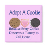 Adopt A Cookie Magnet