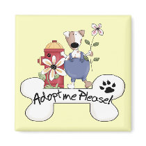 Adopt A Dog magnets