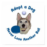 Adopt a Dog Ping Pong Print