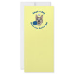 Adopt a Dog Ping Pong Rack Card