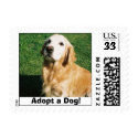 Adopt a Dog! postage
